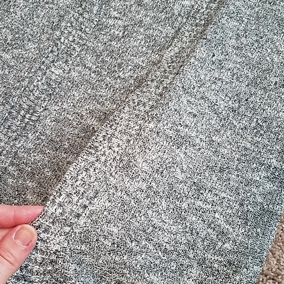 Ceny gray knitted button free cardigan - Picture 3 of 6